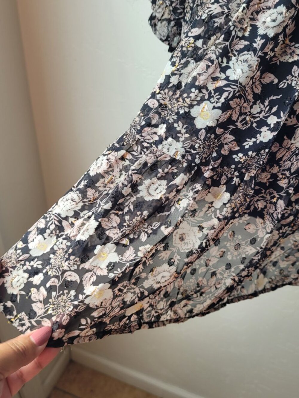 Anna Kay Floral Boho Midi Dress - Picture 6 of 9